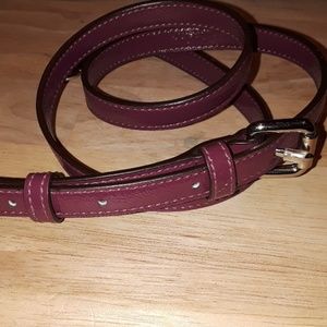 patent leather purse strap